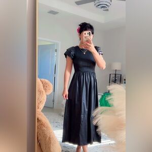 Zara Elegant Black Maxi Dress
